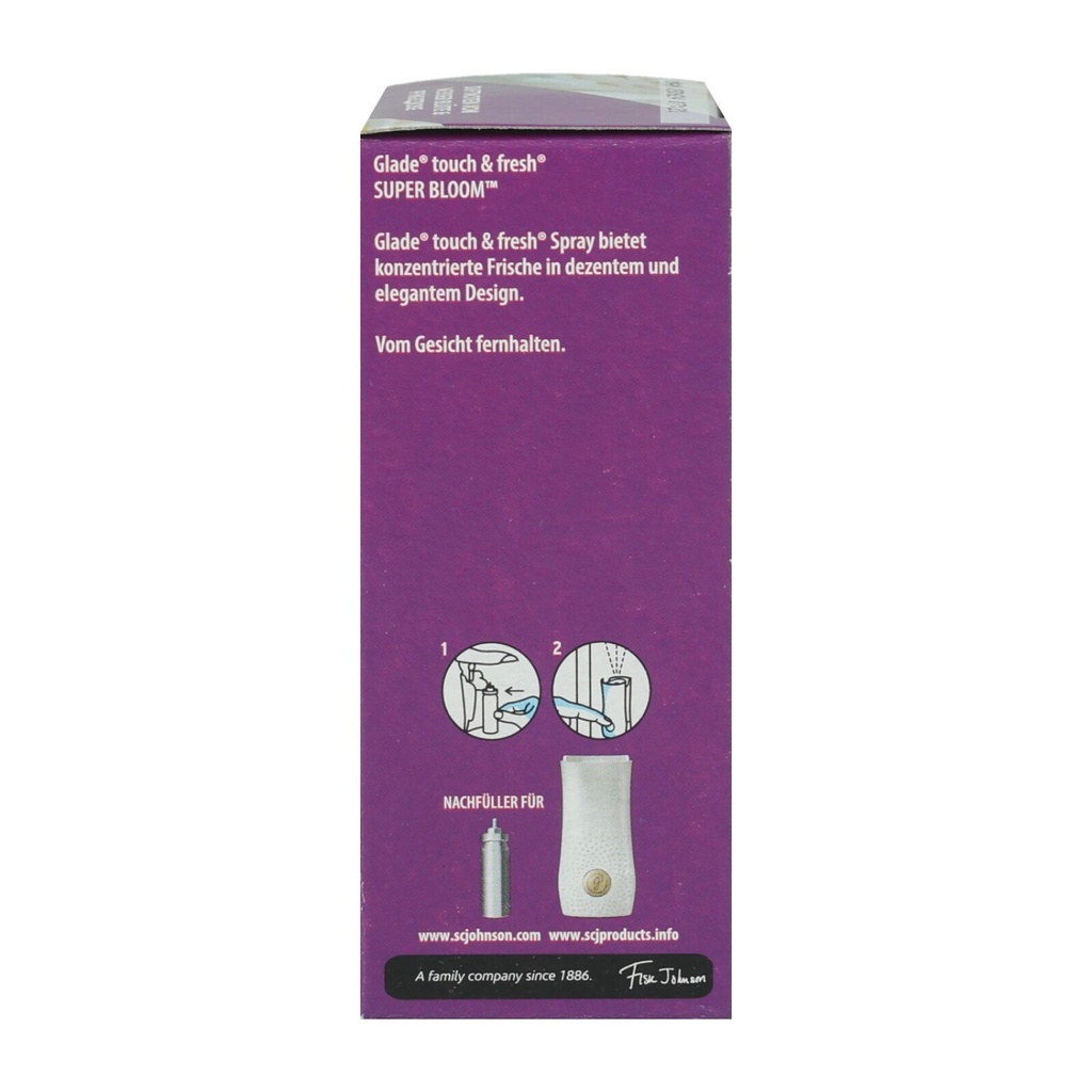 Glade Mini-Spray Nachfüller 10ml Superbloom