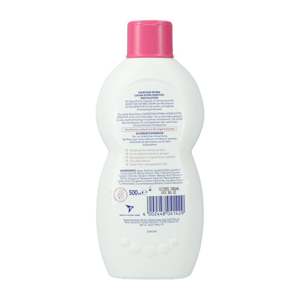 Intima Intimwaschlotion 500ml Lotion Liasan Extra Sensitive