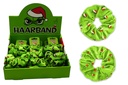 Samt Haargummi Haarband "Festtagsmuffel", Ø 10cm, 2 Designs,