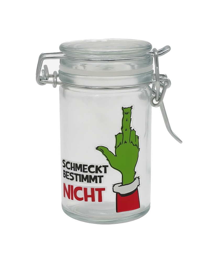 Einmachglas "Festtags-Muffel" mit Bügelverschluss, 70ml
