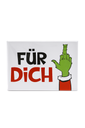 Kühlschrankmagnet "Festtags-Muffel", 9x6,5cm