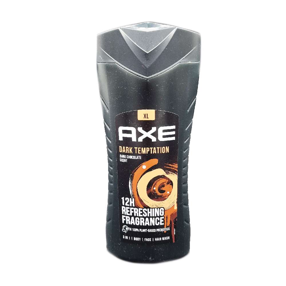 Axe Shampoo und Duschgel 400ml 3-in-1 Dark Temptation
