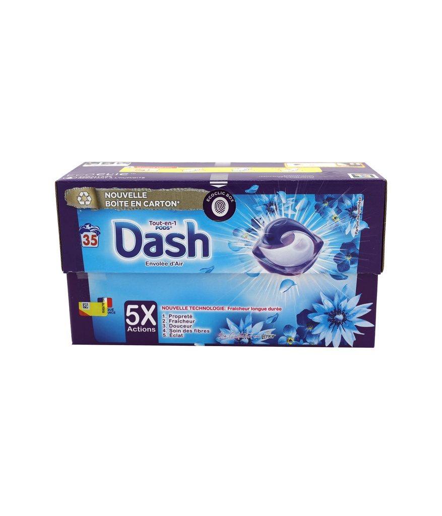 Dash =(Lenor) All-in-1 Waschmittel PODS AprilFrisch & Blauer Lotus 35WL