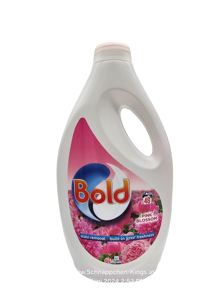 Bold =(Lenor) Flüssigwaschmittel Pink Blossom 48WL