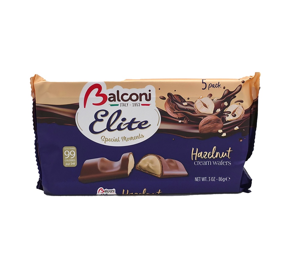 Balconi Elite Hazelnut Cream Wafer 86g