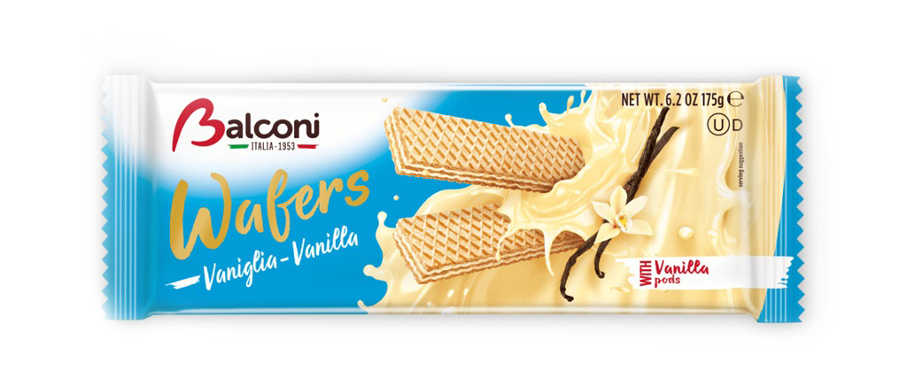 Balconi WAFERS Bars Vanille 175g