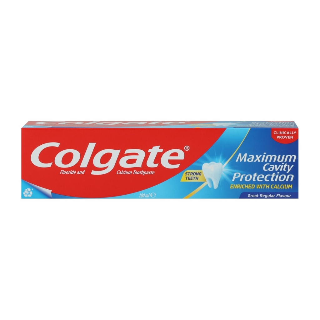 Colgate Zahncreme Regular 100ml Maximale Mund-und Zahnpflege