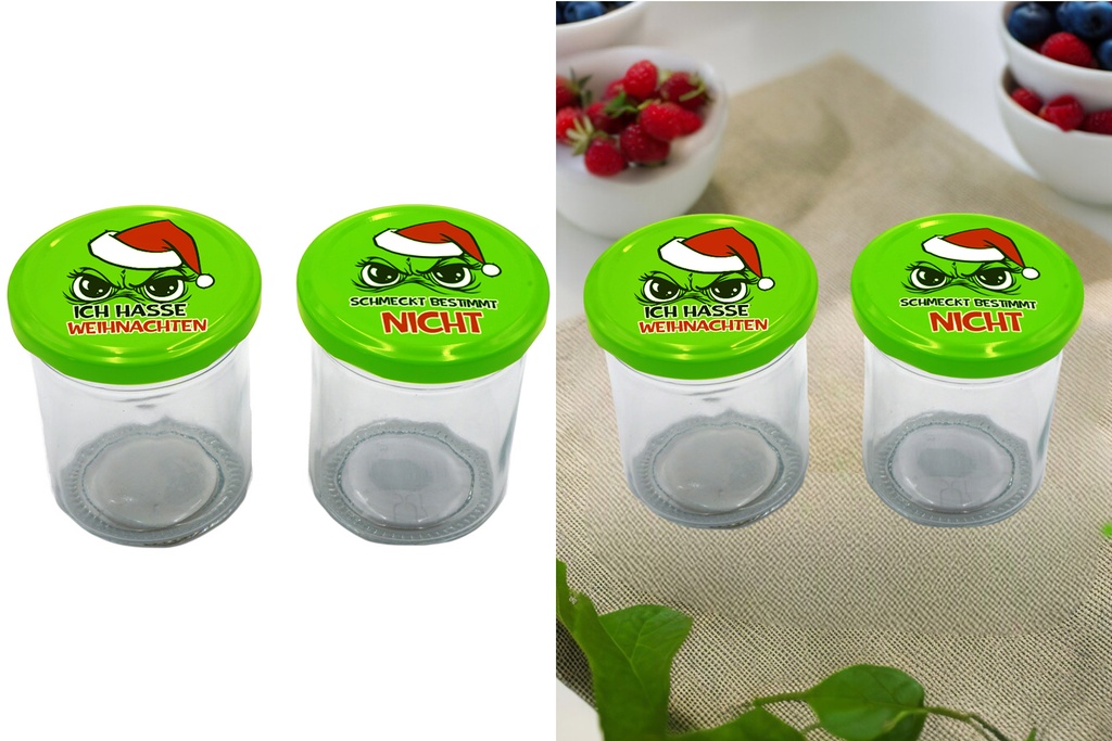 Einmachglas "Festtags-Muffel", 200ml