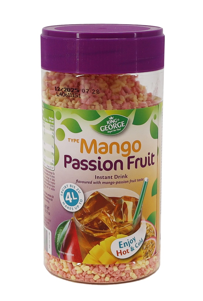KING GEORGE Teegetr. Mango-Maracuja 400g 4L