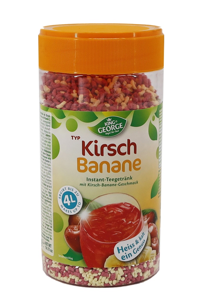KING GEORGE Teegetr. Kirsch-Banane  4L 400g