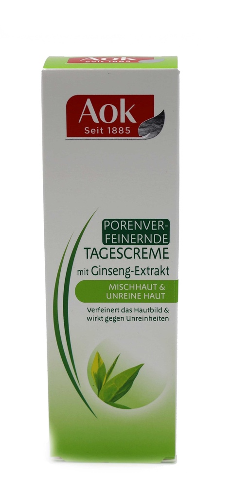 AOK Pur Balance Porenverfeinernde Tagescreme 50ml