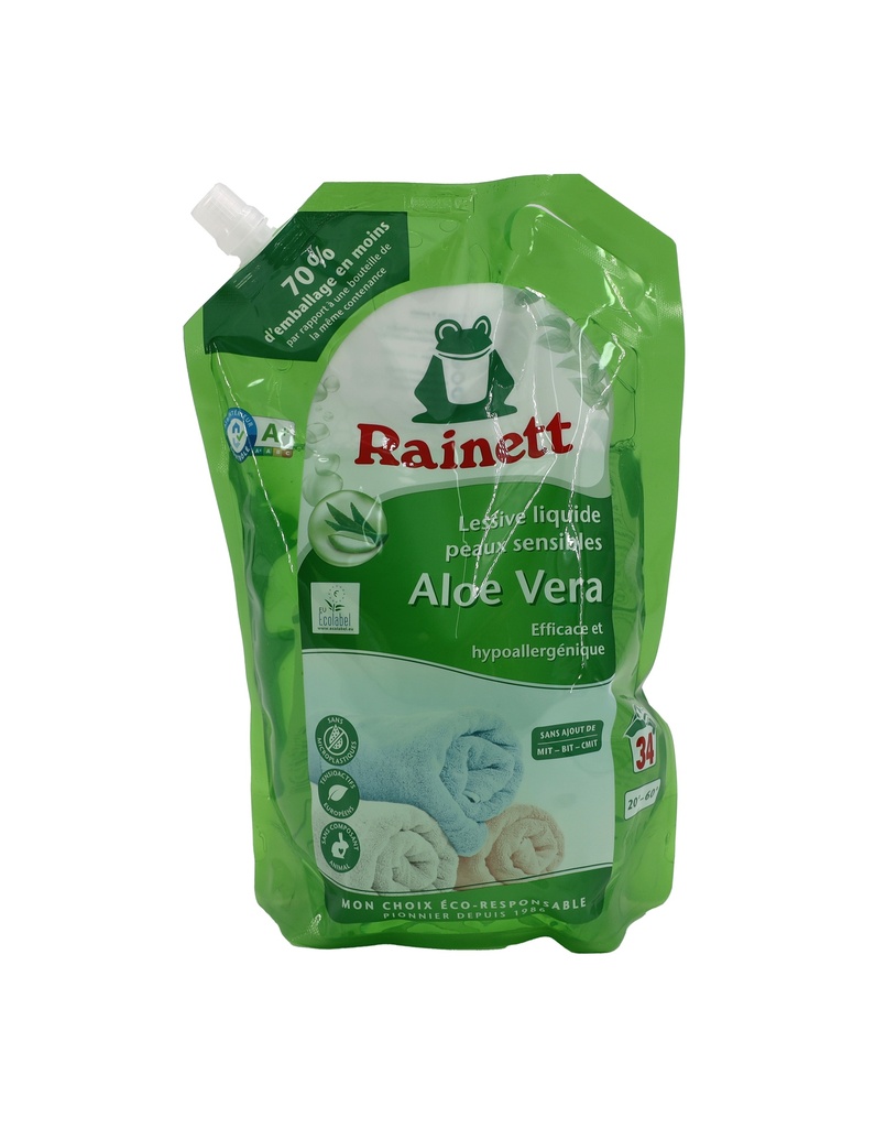 Rainett =(Frosch) Waschmittel Aloe Vera 34WL 1,7 L Beutel