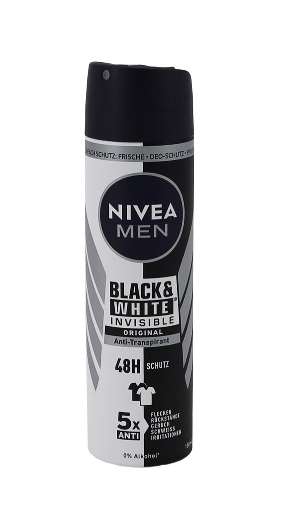 Nivea Deospray 150ml Men Black & White