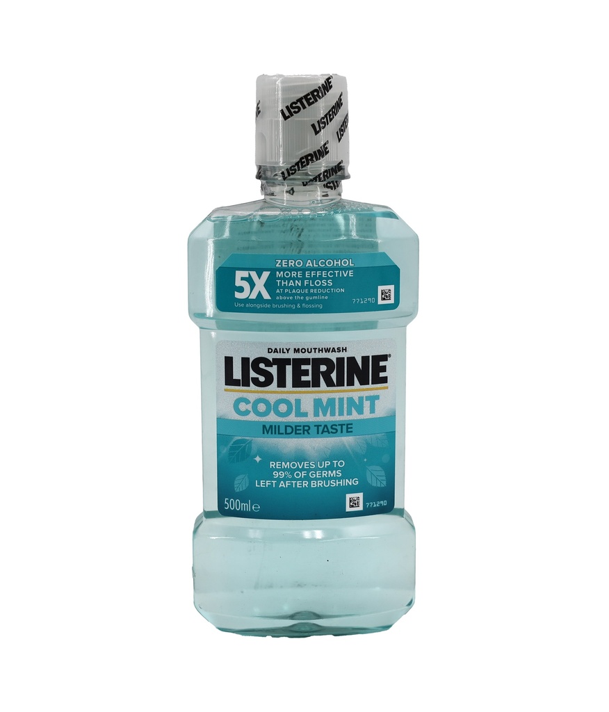 Listerine Mouthwash 500ml Cool Mint Zero