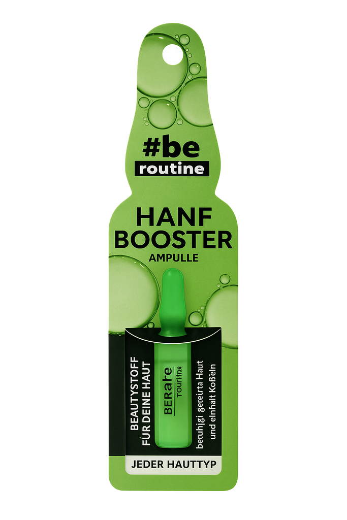 be routine Hanf Booster Gesichtsampulle 2ml