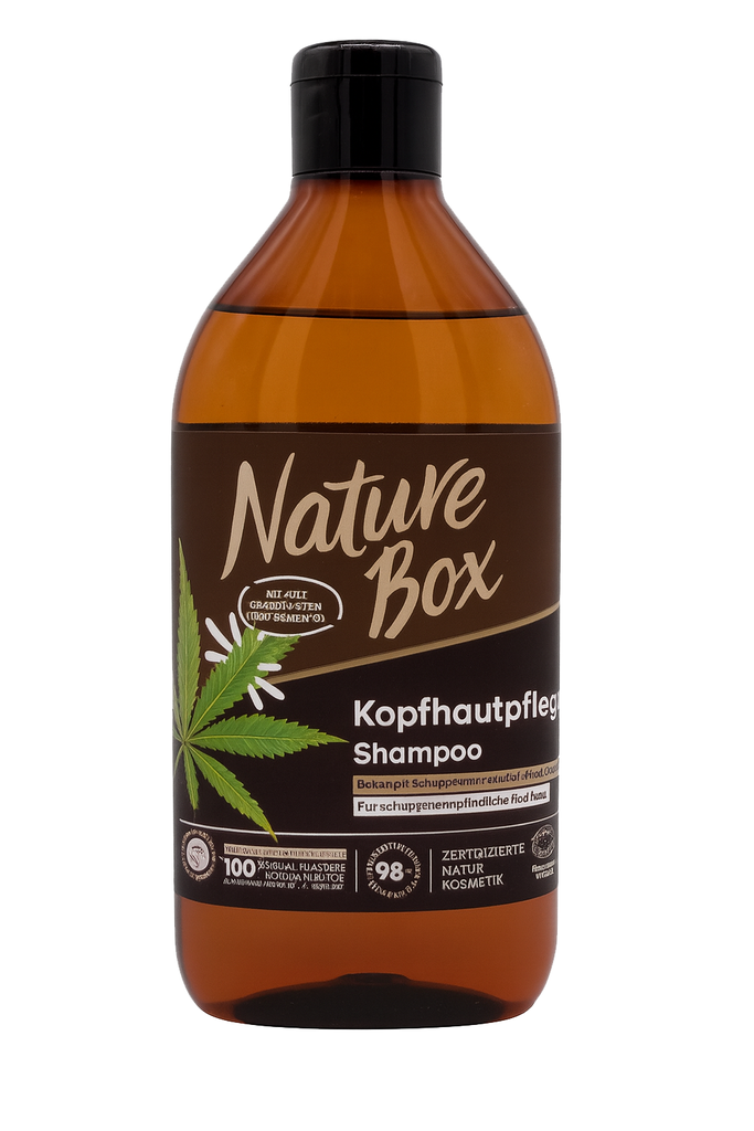 Nature Box Shampoo mit kaltgepresstem Hanfsamen Öl 385ml