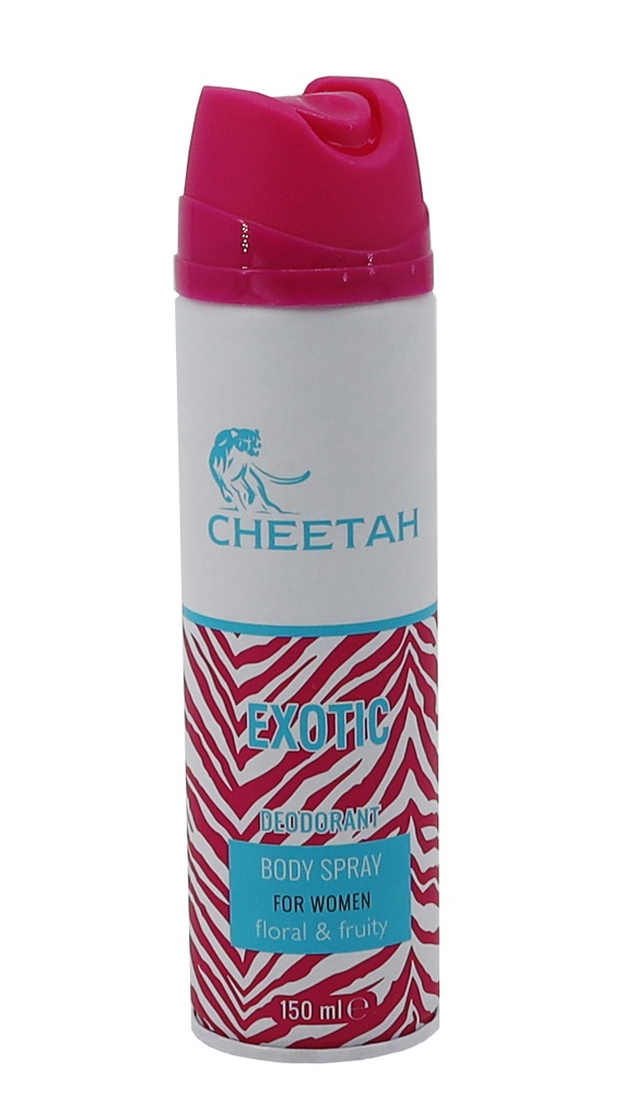 Cheetah Deospray 150ml Women Exotic