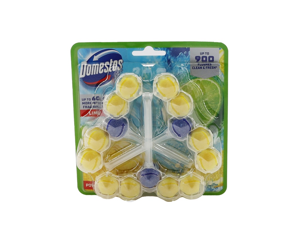Domestos WC Steine Power 5 3x50g Lime