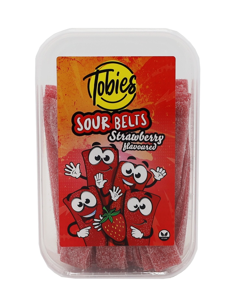 Tobies 200g Strawberry Belts