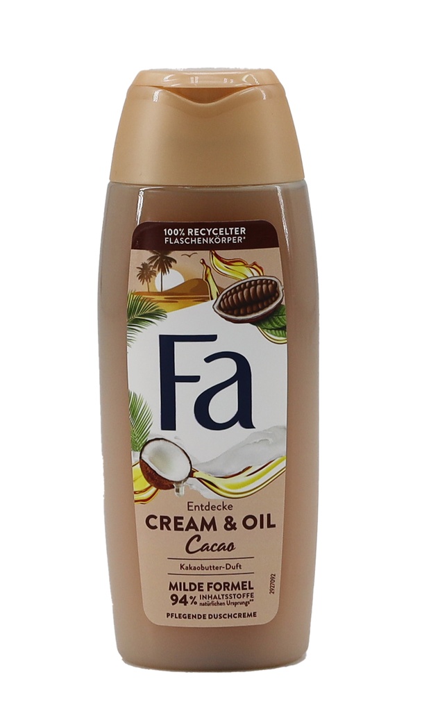 Fa Dusche 250ml Cream & Oil Kakao
