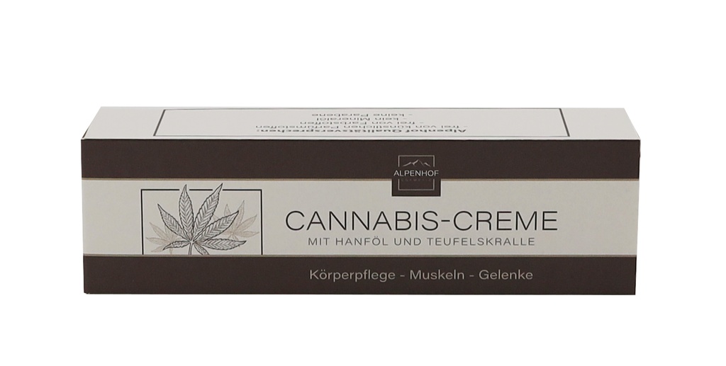 Cannabis Creme mit Hanföl & Teufelskralle 100ml