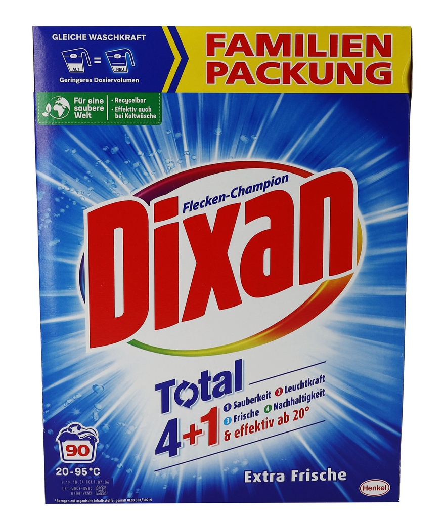 Dixan Waschpulver Universal 90WL 4,95kg