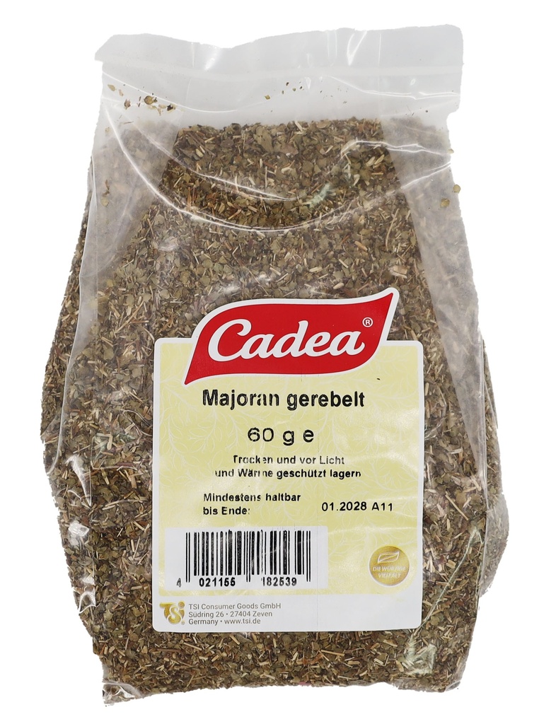 CADEA Majoran gerebelt 60g BT