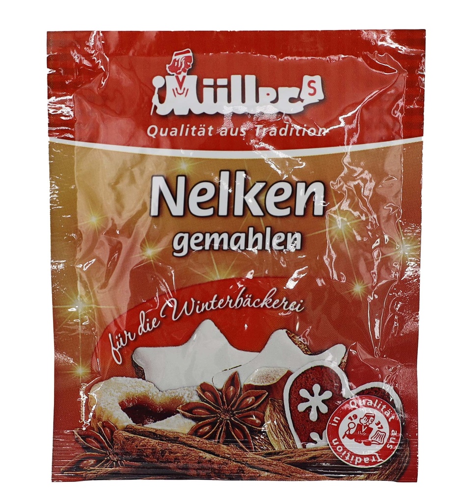 MÜLLERS Backgewürze Nelken gem. 10g FLBT