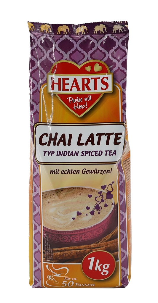 HEARTS Chai Latte 1kg STBT
