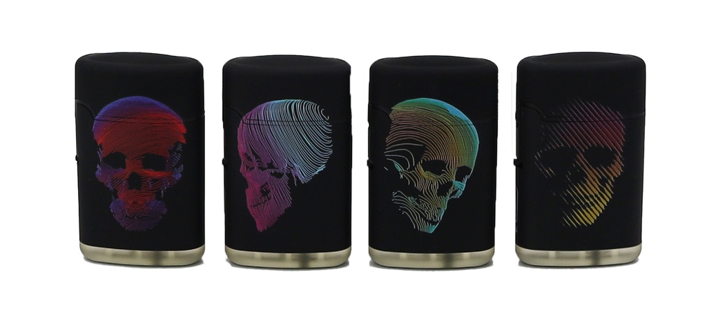 PROF TOTENKOPF LINES Jetflame Feuerzeug