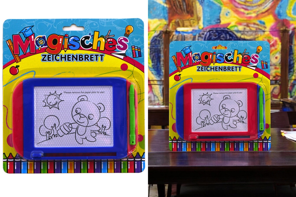 Spielzeug "Zaubertafel", 2 Farben, 18,4x12x1,5cm