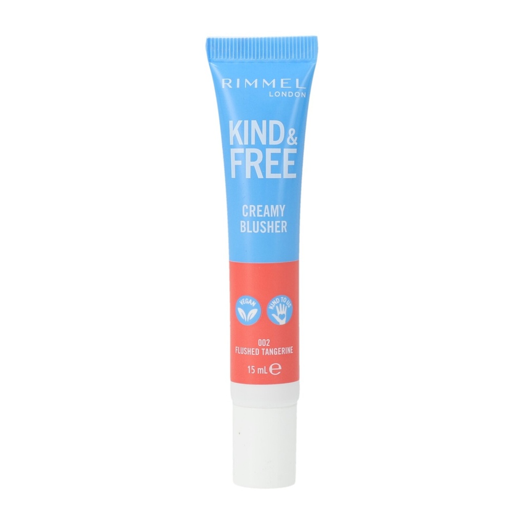 Rimmel LONDON Rouge 15ml Tube Kind&Free 002 Flushed Tangerine