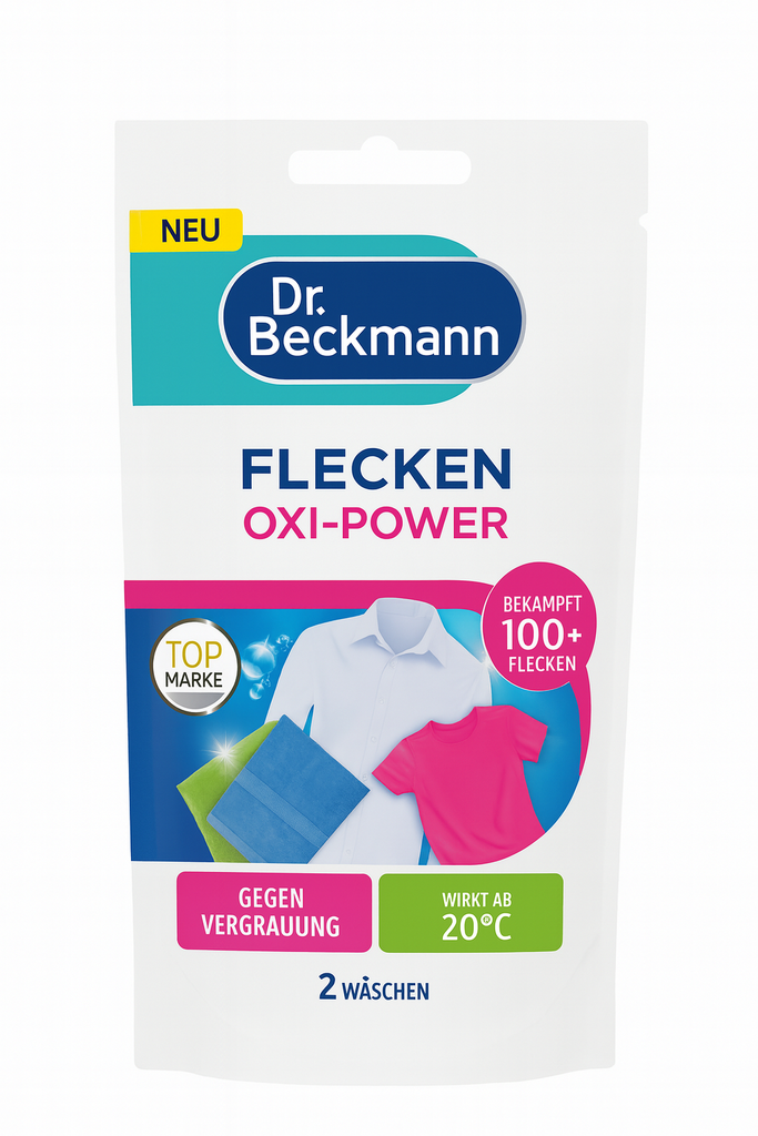 Dr.Beckmann Flecken Oxi-Power 2 Wäschen 80g