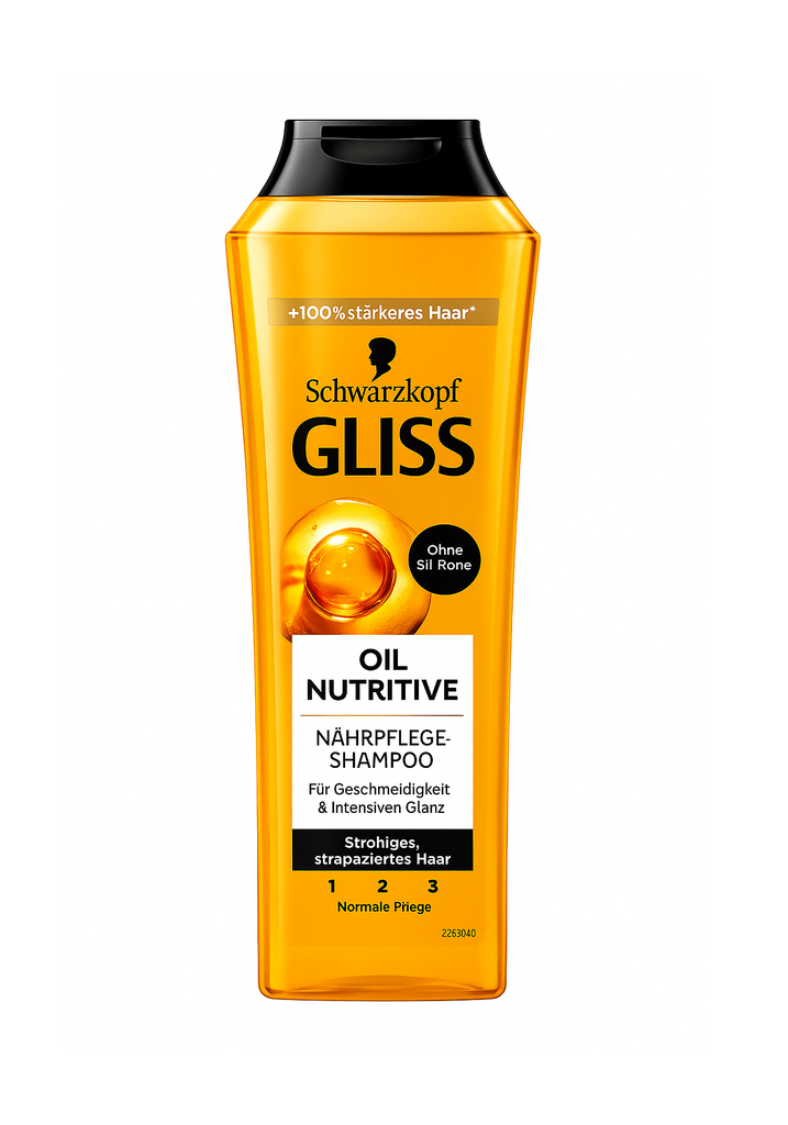 Schwarzkopf Gliss Shampoo XXL 400ml Oil Nutritive