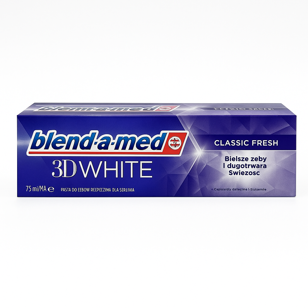 Blend-a-med Zahnpasta 3D White 75ml Classic Fresh