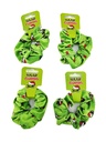 Samt-Haargummi Festtags-Muffel Ø 10 cm | 2 Designs | Lustiges Anti-Weihnachten-Haarband für Weihnachtsmuffel & witzige Geschenkideen