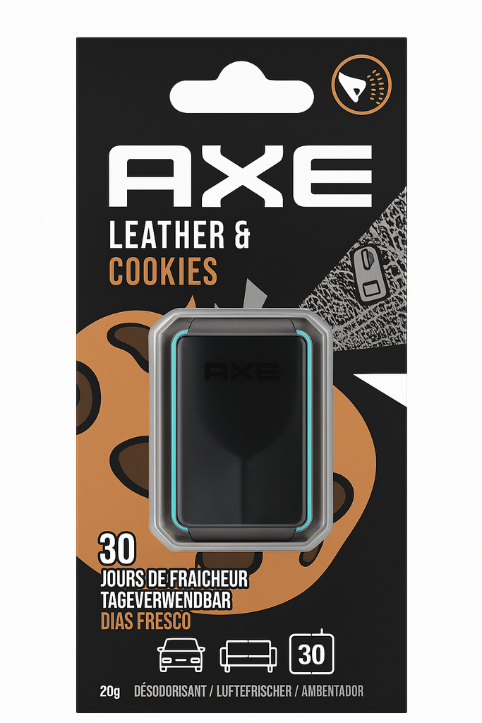 Axe Lufterfrischer Auto Leather & Cookies 20g
