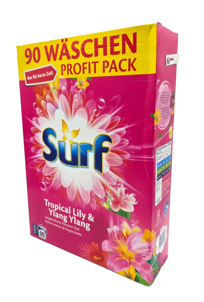 Surf Vollwaschmittel Pulver Tropical Lily & Ylang Ylang – 90 WL (5,13 kg)