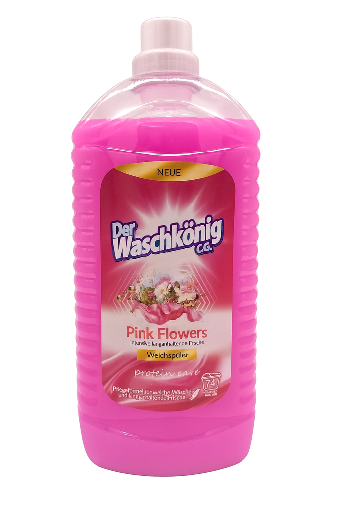 Der Waschkönig C.G. Weichspüler Pink Flower XXL 2,6L