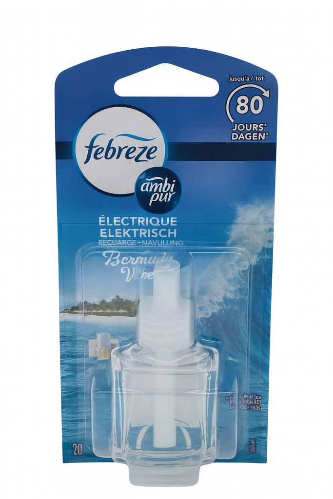 Ambi Pur Lufterfrischer Nachfüller Bermuda Vibes – maritimer Frischeduft, 20 ml