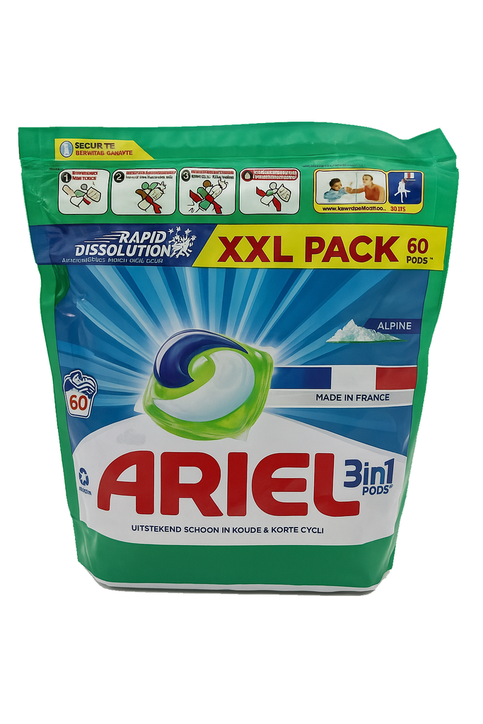 Ariel All-in-1 Pods Alpine Frische Waschmittel Caps 60 WL