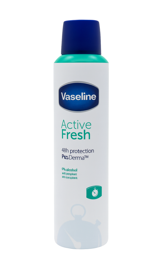 Vaseline XXL Deo-Spray Active Fresh 48 h Schutz, 250 ml
