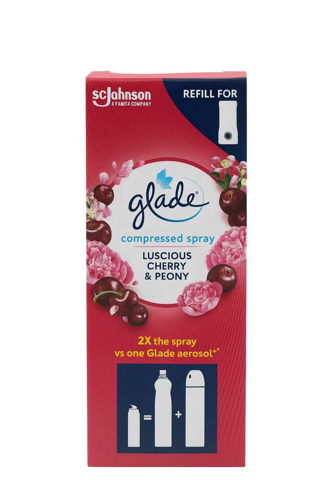 Glade Lufterfrischer Nachfüller Kirsche & Pfingstrose, 10 ml