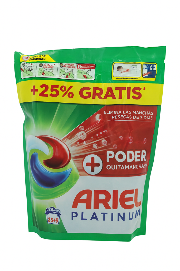 Ariel Pods+ All in 1 Platinum Power Ultra Fleckenentferner 44WL