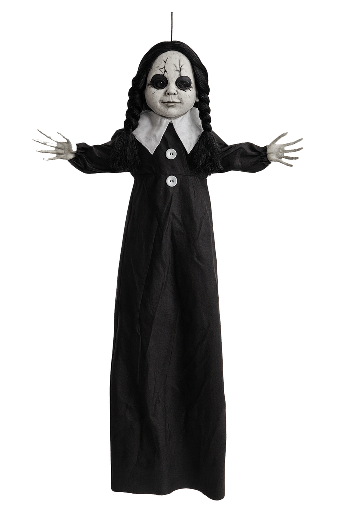 Deko Halloween "Cracked Face Doll" zum hängen, 50x8x70cm
