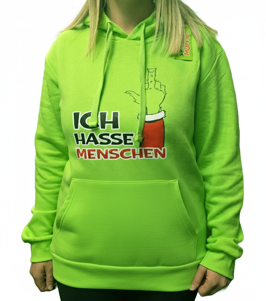 Hoodie Sweatshirt "Festtags-Muffel", XS-XL, 2 Designs UNIXSEX