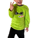 Kuschelpullover KIDs "Festtags-Muffel", 2 Designs, Kindergröße