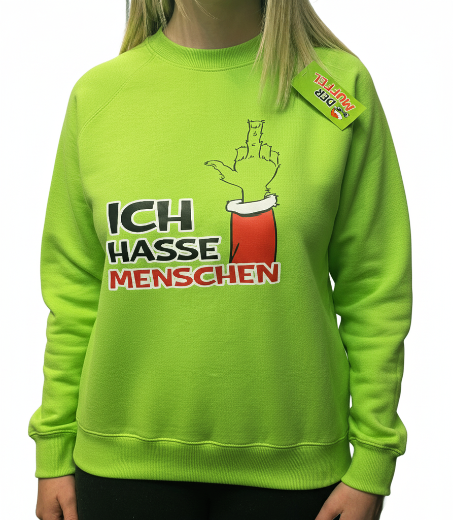 Sweatshirt "Festtagsmuffel", XS-XL, 2 Designs | UNISEX | Anti-Weihnachten für Weihnachtsmuffel, Xmas-Muffel & Weihnachts-Hasser