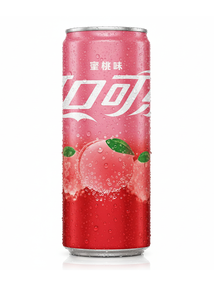 Coca Cola - Peach Dosen China 330ml