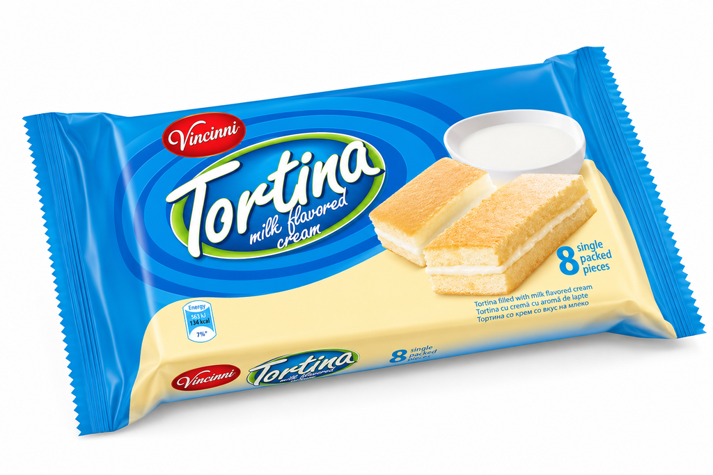 Tortina Kuchenschnitten 200g Milch